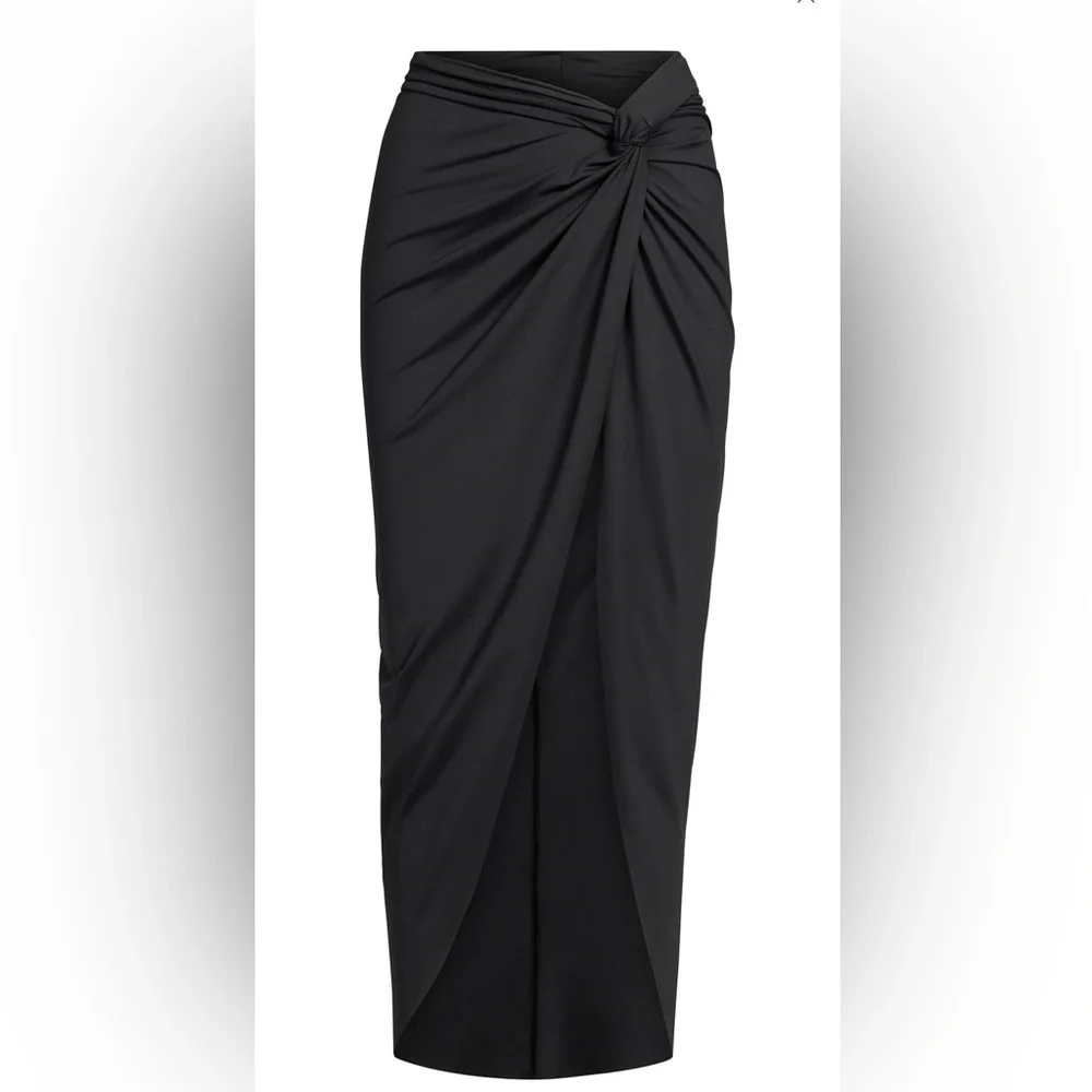 SKIMS SARONG ONIX COLOR SKIRT XS